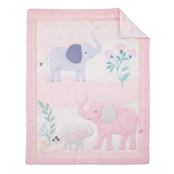 Carter's C436FS Pink Flower Easy Fit Crib Printed Fitted Sheet 
