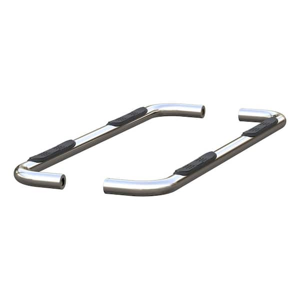 Aries 3 in. Round Polished Stainless Steel Side Bars