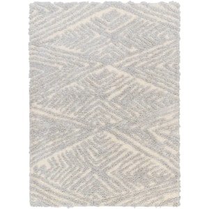 Everton Plus Cream/Beige Abstract 5 ft. x 7 ft. Indoor Area Rug