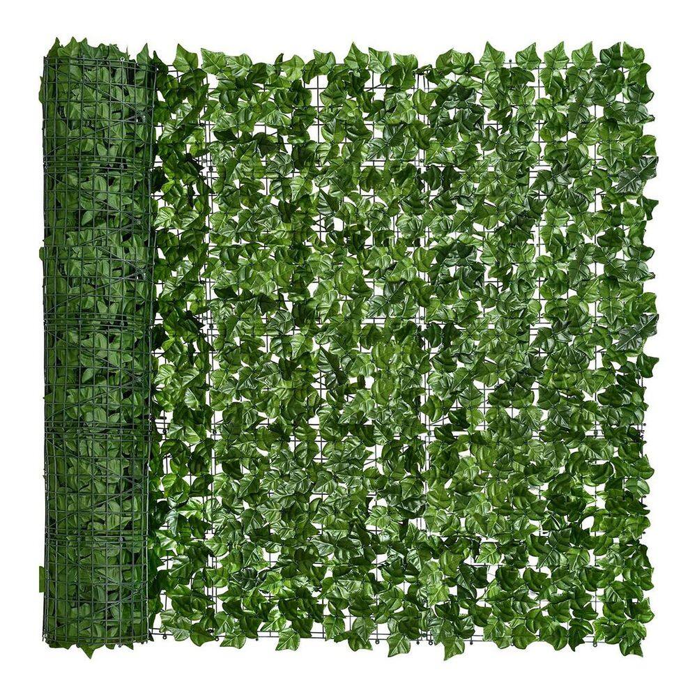 59 in. x 236.2 in. Green Artificial Ivy Leaf Privacy Fence Screen Faux Hedge Panel for Outdoor Garden Decor 1 Piece price history on PriceWatchPro
