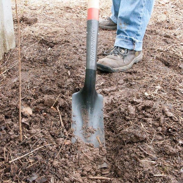 47.5 in. Wood Handle Trenching Shovel