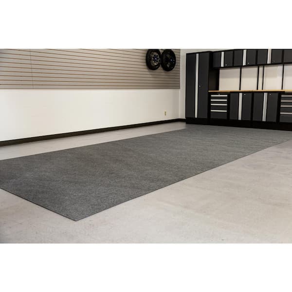 Drymate Waterproof Garage Floor Mat to absorb water, oil, fluid