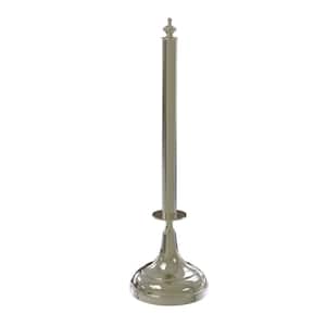 Traditional Counter Top Kitchen Paper Towel Holder in Polished Nickel