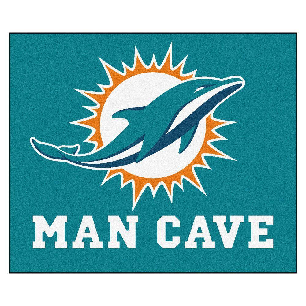 NFL Miami Dolphins Man Cave Ultimate Rectangular Area Rug - sporting goods  - by owner - sale - craigslist