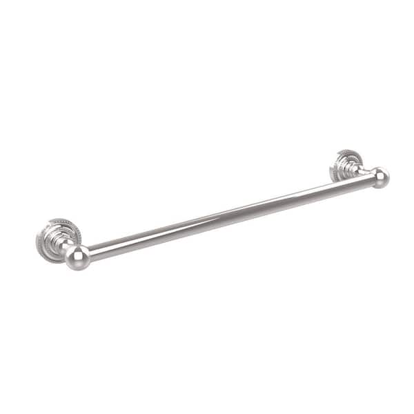 Allied Brass Dottingham Collection 30 in. Towel Bar in Polished Chrome