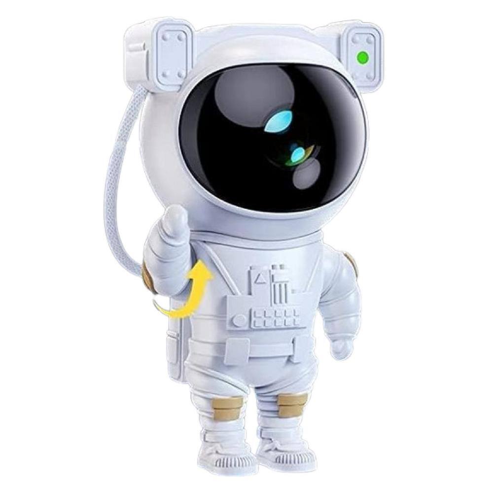 LED Night Light, Multicolor Changing Integrated Astronaut White Star Projec