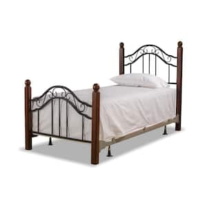 Madison Textured Black Twin-Size Bed