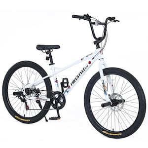 Freestyle Kids Bike Double Disc Brakes 26 in. Children's Bicycle for Boys Girls Age 12+ Years