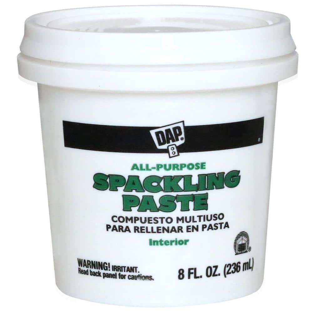 Spackling Paste 8 oz. White All-Purpose