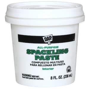 8 oz. Spackling Paste in White for All-Purpose