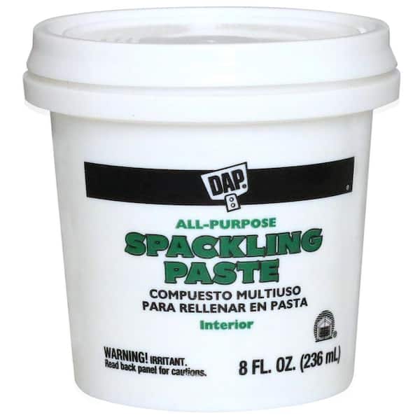 DAP 8 oz. Spackling Paste in White for All-Purpose