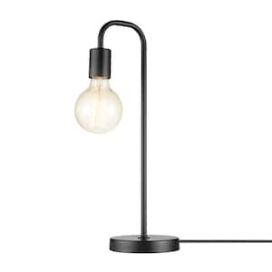 Black Table Lamp 1-Light Northvale