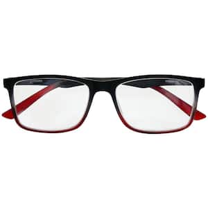 Square Red Ombre 3.0 Reading Glasses