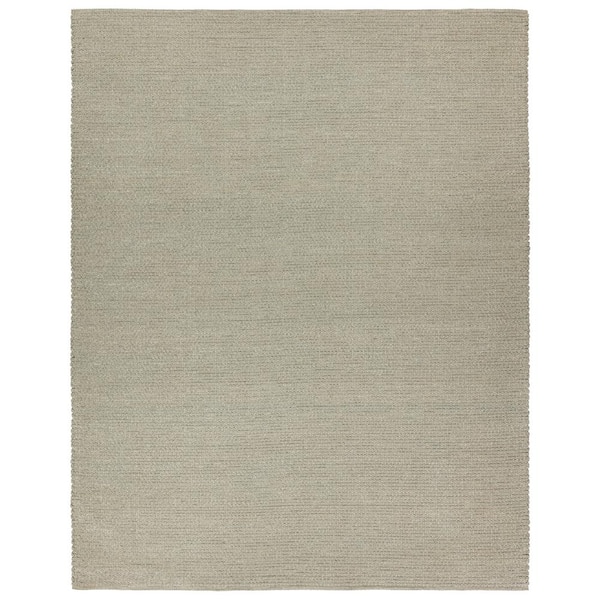 Jaipur Living Envelop 4 ft. x 6 ft. Taupe/Gray Solid Handmade Area Rug