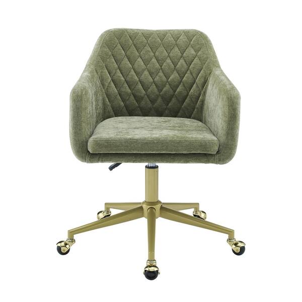 olive green office chair