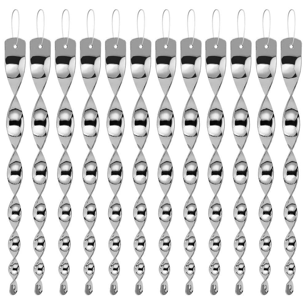 15 in. Reflective Woodpecker Bird Rods for House Outdoor Silver (12-Pack) price history on PriceWatchPro