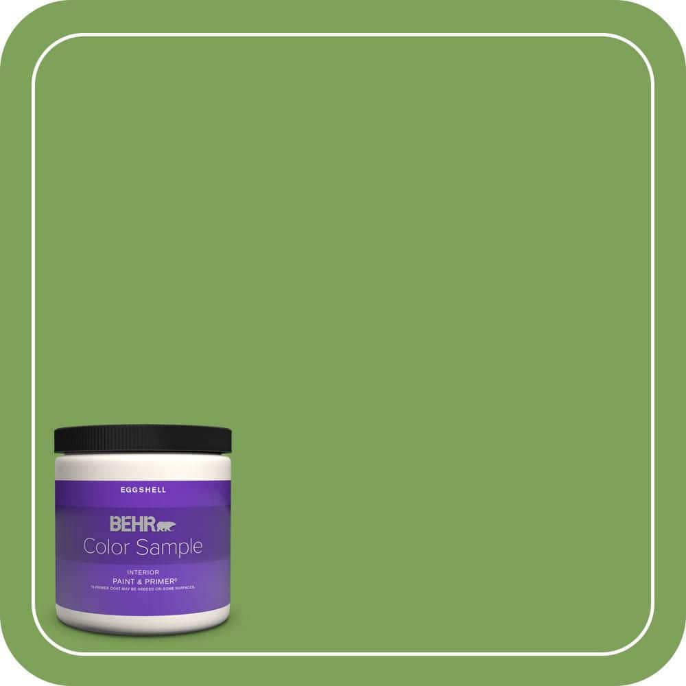 8 oz. #P380-6 Springview Green Eggshell Enamel Interior Paint & Primer Color Sample price history on PriceWatchPro