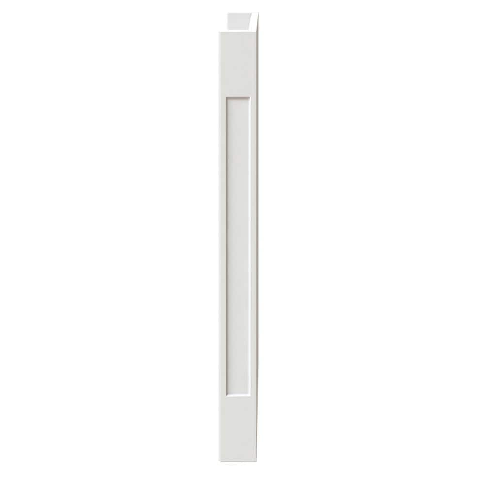 Home Decorators Collection Hawthorne Assembled 13 in. W x 44-13/16 in. H x  22 in. D Bath Mid Auxiliary Cabinet in Linen White 30667 - The Home Depot