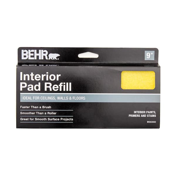 BEHR 9 in. Interior Paint Pad Applicator Refill