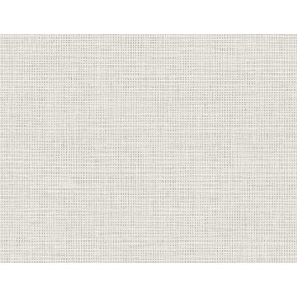 CASA MIA Modern Fabric Texture Beige Paper Non-Pasted Strippable Wallpaper Roll (Cover 60.75 sq. ft.)
