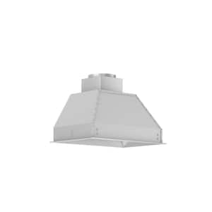 28 in. 700 CFM Ducted Range Hood Insert with Remote Blower in Stainless Steel