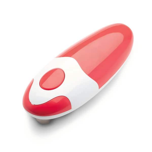 Electric Can Opener with Smooth Edge, Battery Operated Automatic Can Opener, One Touch Hand Free Portable Kitchen Gadget