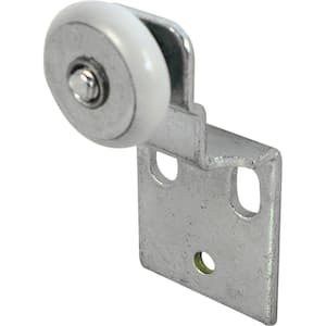 By-pass Closet Door Top-Hung Back Rollers and Brackets (2-pack)
