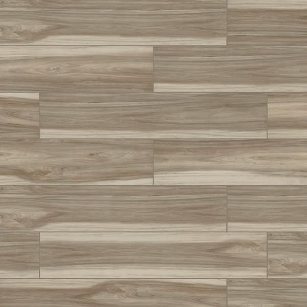 MSI Ansley Amber 9.5 in. x 38 in. Matte Ceramic Wood Look Floor and Wall Tile (14.76 sq. ft./Case)