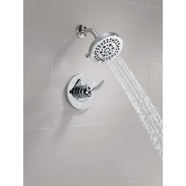 Faryn Single-Handle 5-Spray Shower Faucet in Chrome (Valve Included)