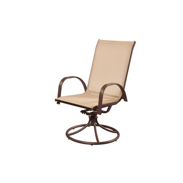 Unbranded Patio Sling Swivel Chair-DISCONTINUED
