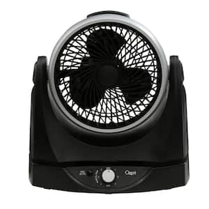 Ozeri Brezza III Dual Oscillating 10 in. High Velocity Desk Fan with Bluetooth  Technology OZF6-BT - The Home Depot