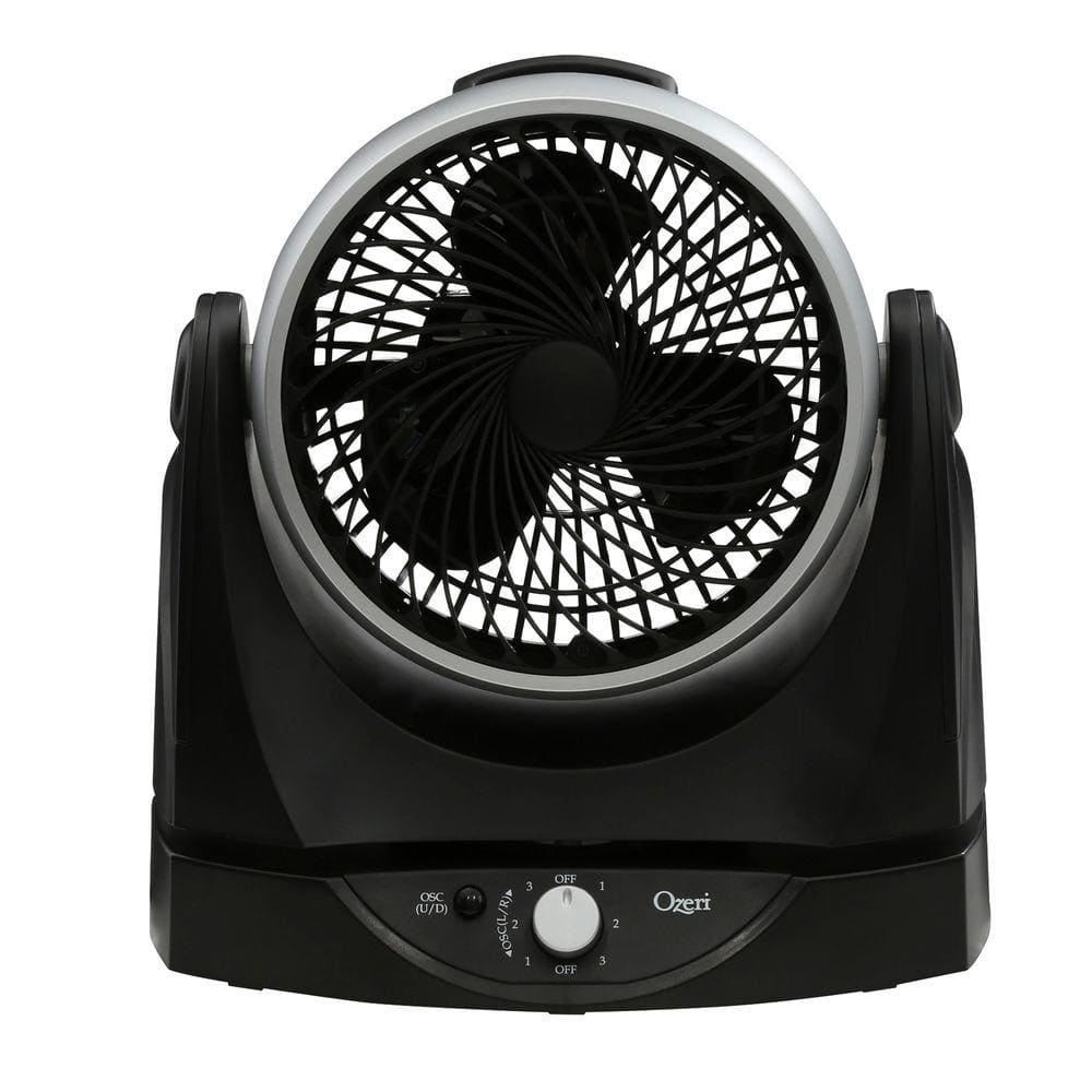 Brezza II 10 in. Dual Oscillating High Velocity Desk Fan