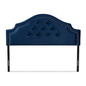 Cora Royal Blue Queen Headboard