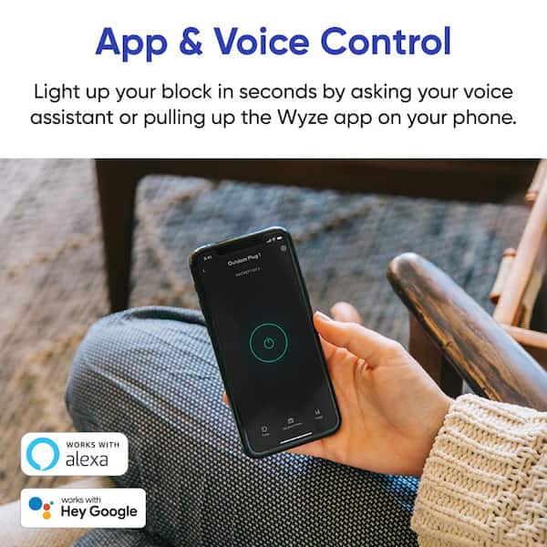 Wyze Plug Outdoor, Smart Plug w/Dual Outlets, Energy Monitoring