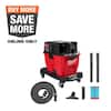 M18 FUEL 9 Gal. Cordless DUAL-BATTERY Wet/Dry Shop Vacuum with Filter, Hose, and Accessories