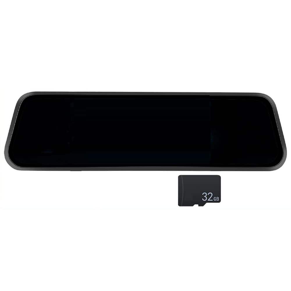 Mirror Dash Cam 9.66 1080P Dual Cameras Night Vision G-Sensor Parking Monitor HD Waterproof Backup Camera 32GB Card price history on PriceWatchPro