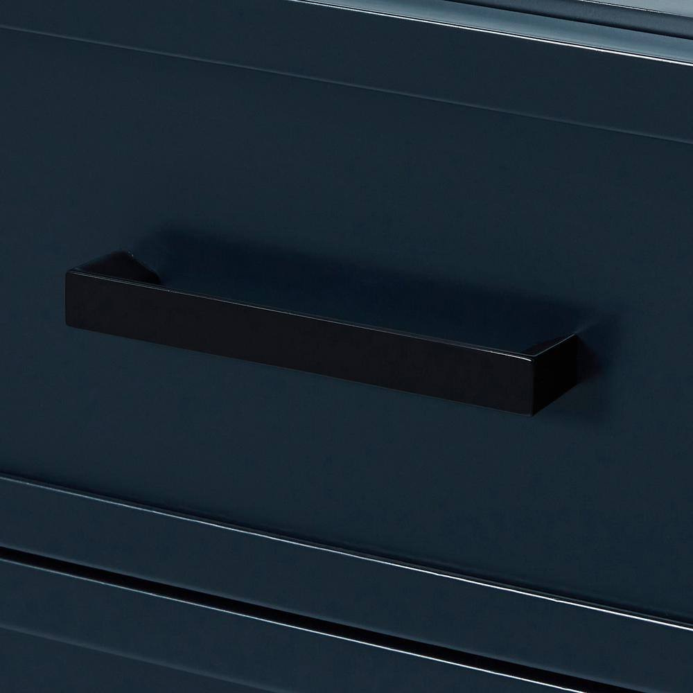 Kelly 48" Midnight Blue Solid Wood Bathroom Vanity Base