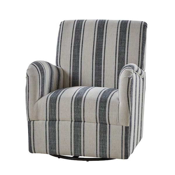 JAYDEN CREATION Livia Traditional 360 Swivel Armchair with