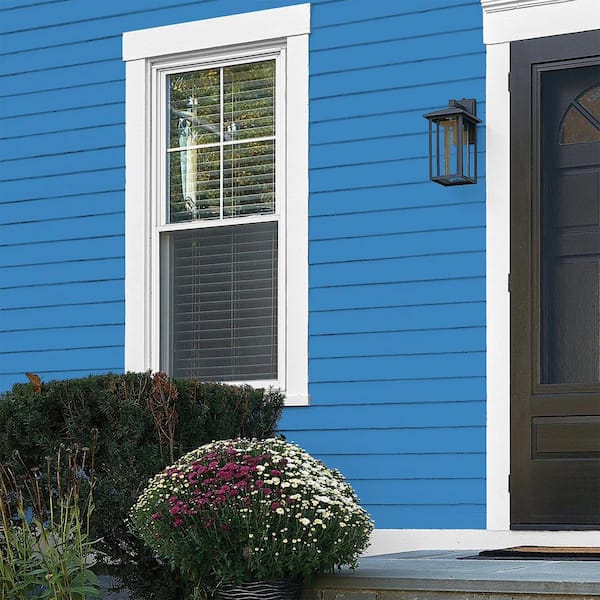 Glidden Premium 1 gal. PPG1242-5 King Triton Flat Exterior Latex