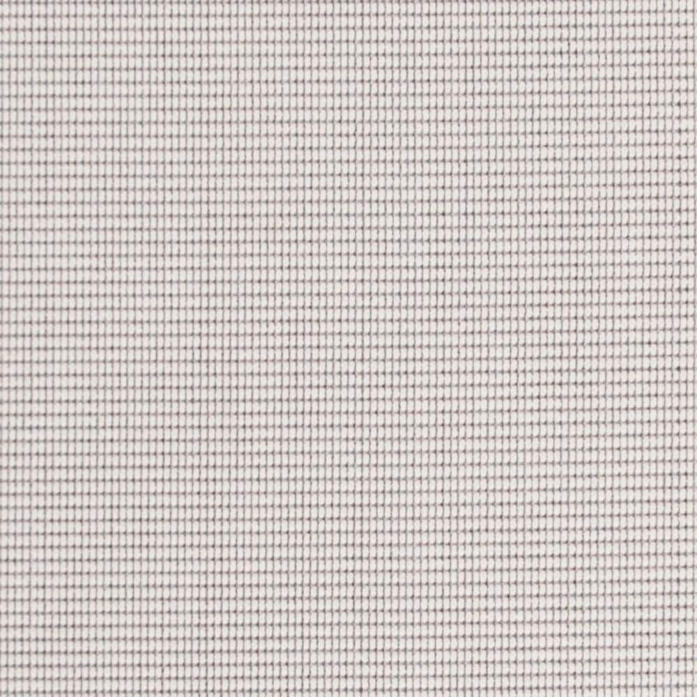 Ivory & Charcoal Geometric 8' x 10' Easy-Care Synthetic Area Rug