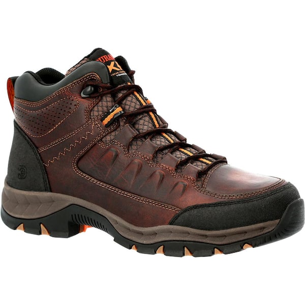 DURANGO Men's Renegade XP Non Waterproof 5 in. Lace Up Work Boots - Soft Toe - Hickory Brown Size 12(W)