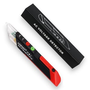 AC12V-1000V/48V-1000V Non-Contact Voltage Tester, Tester Pen for Live/Null Wire Breakpoints in Red/Black (1-Pack)