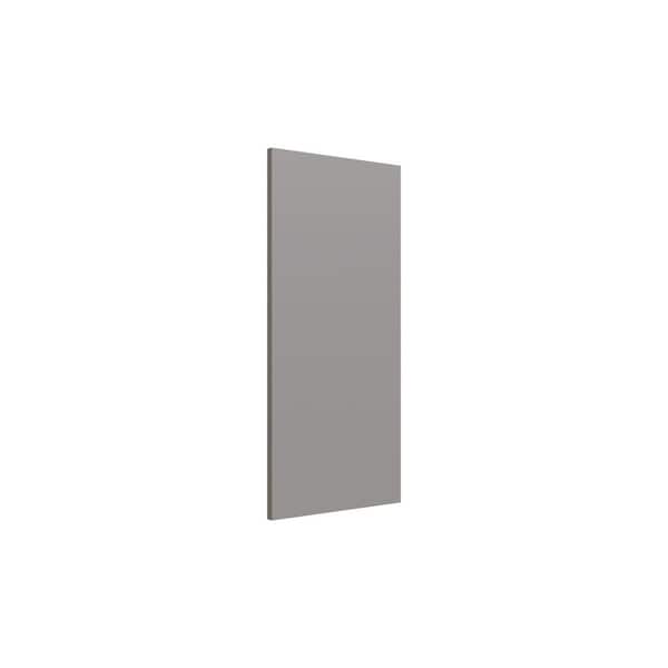 NewAge Products 0.71x34.25x25.6 in. Island Side End Panel in Gray