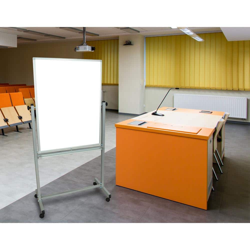 Double Sided Indoor/Outdoor Plexiglass Art Easel (21 x 36 x 51 in) - Easy  to Clean, Kids Can Draw or Paint On Both Sides