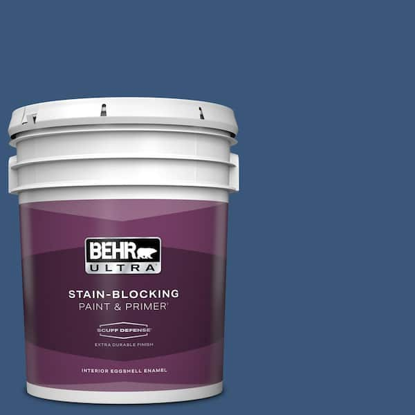 BEHR ULTRA 5 gal. #590D-7 Star Spangled Extra Durable Eggshell Enamel Interior Paint & Primer