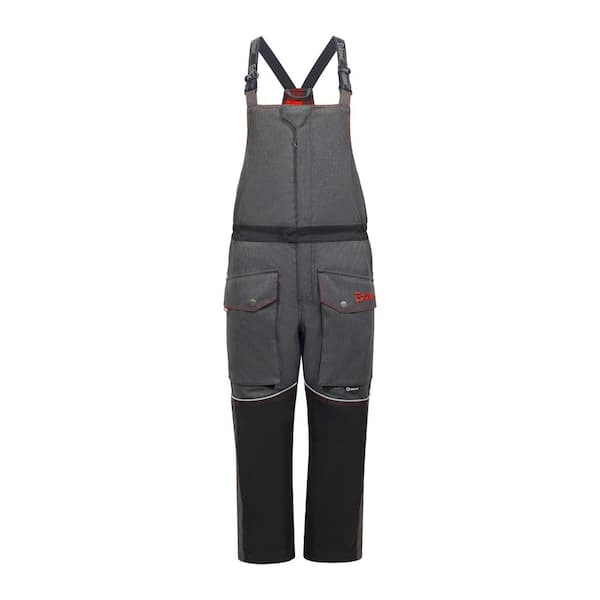 Eskimo Keeper Ice Fishing Bibs, Youth, Forged Iron Heather, X-Small