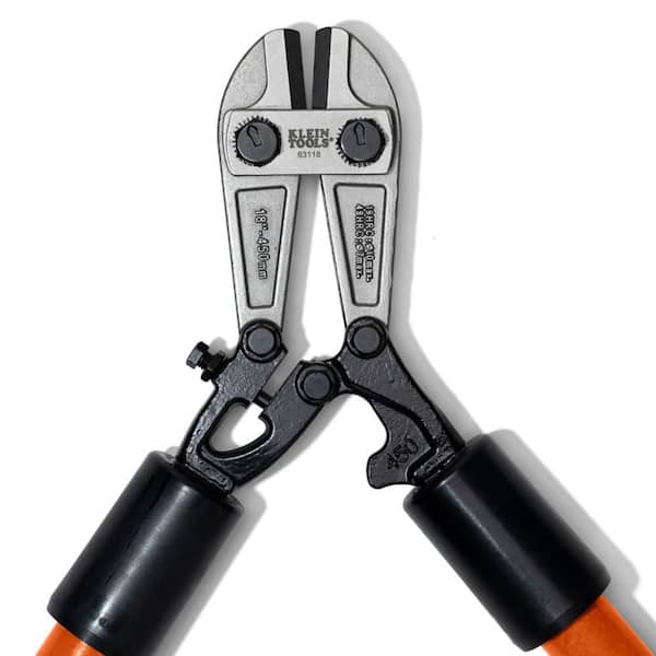 Bolt Cutter, Fiberglass Handle, 18-Inch