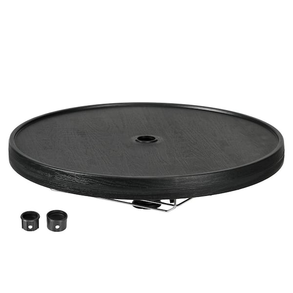 HDPE Patio Umbrella Base in Black