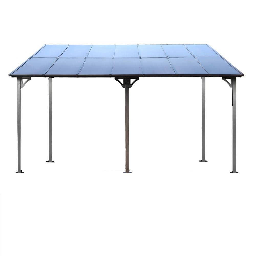 Tenleaf 10 ft. x 14 ft. Gray Large Heavy Duty Outdoor Wall