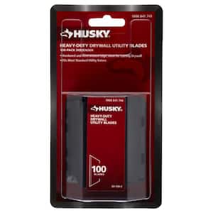 High Carbon Steel Husky Drywall Blades Dispenser (100-Pack)